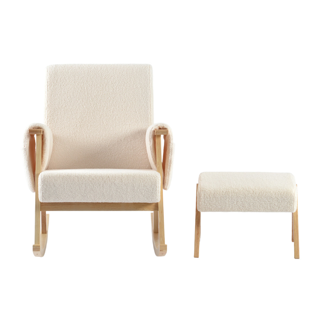 Bebe & Beyond Storyteller Nursing Chair - Off White