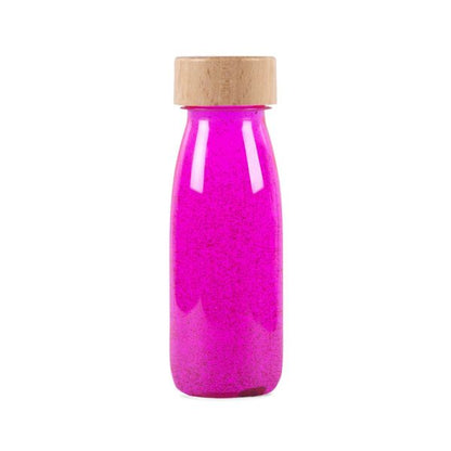 Petit Boum Sensory Bottle Float Fluo Pink