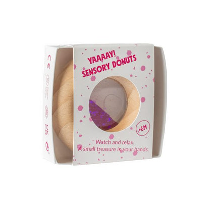 Petit Boum Sensory Calm Donut - Pink