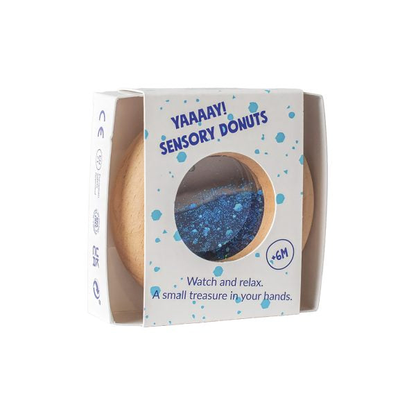 Petit Boum Sensory Calm Donut - Blue