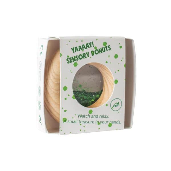 Petit Boum Sensory Calm Donut - Green