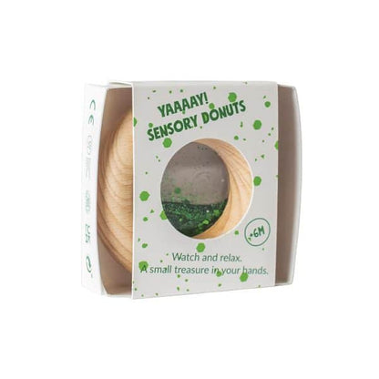 Petit Boum Sensory Calm Donut - Green