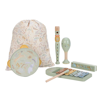 Little Dutch Music Set - Safari Friends Green