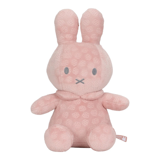 Little Dutch x Miffy Cuddle Toy - Pink Flowers 30cm