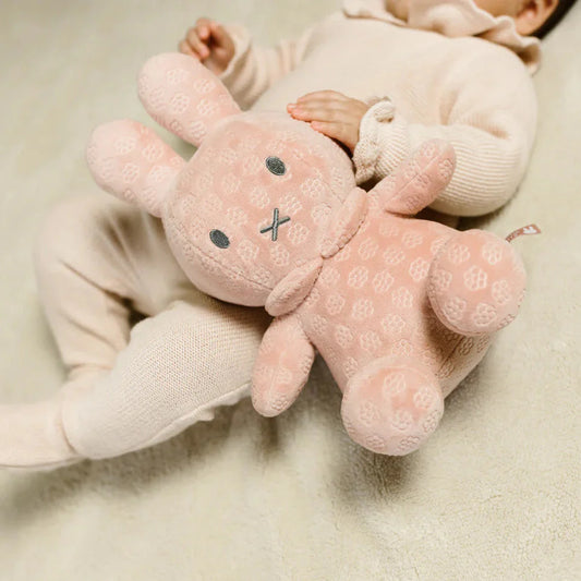 Little Dutch x Miffy Cuddle Toy - Pink Flowers 30cm