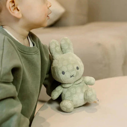 Little Dutch x Miffy Cuddle Toy - Green Flowers 30cm