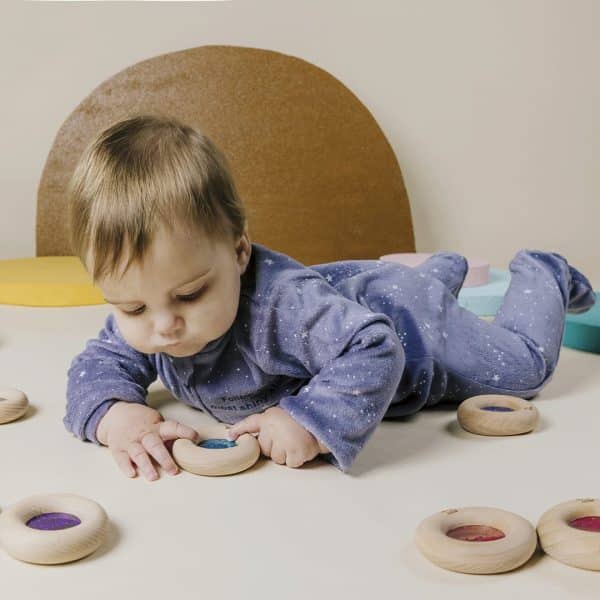 Petit Boum Sensory Calm Donut - Purple