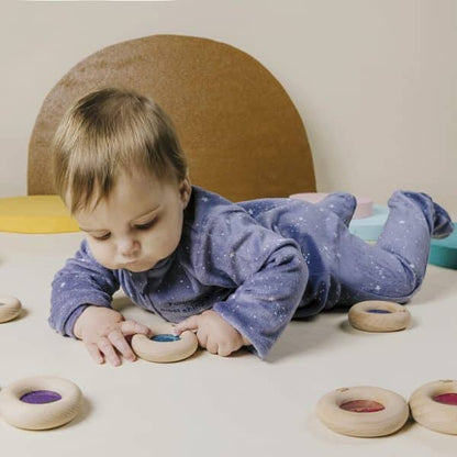 Petit Boum Sensory Calm Donut - Purple