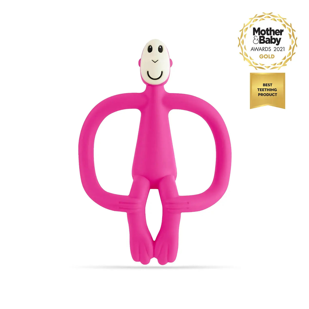 Matchstick Monkey Original Teether - Pink