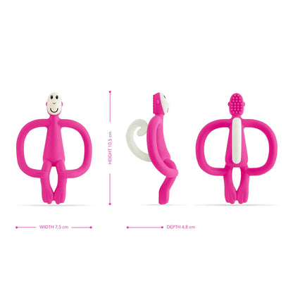 Matchstick Monkey Original Teether - Pink