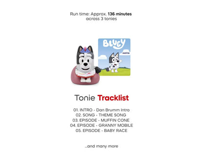 Tonies Bluey Multipack - Bluey, Bingo, Muffin