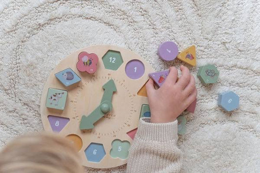 Little Dutch Wooden Puzzle Clock