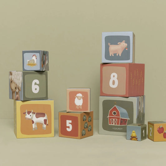 Little Dutch Little Farm Stacking Blocks
