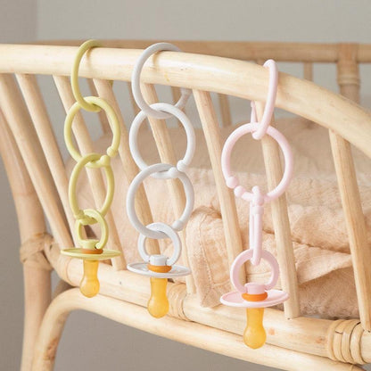 Bibs Linking Loops - Vanilla/Sage/Olive