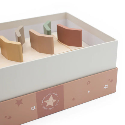 Jumini Wooden Tower Ramp Racer with Cars