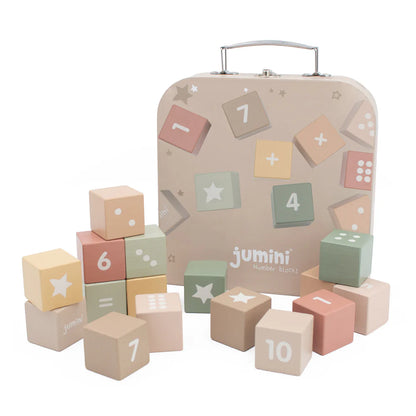 Jumini Wooden Number Block Set in Case