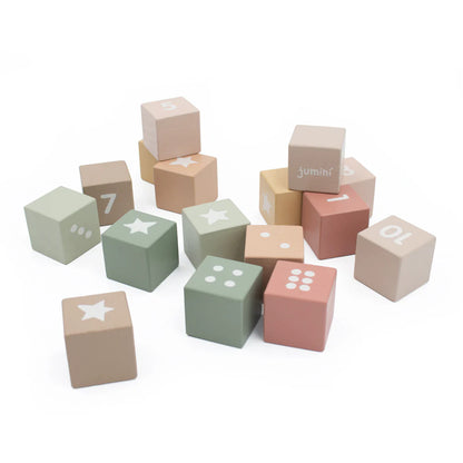 Jumini Wooden Number Block Set in Case