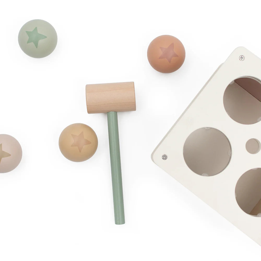 Jumini Wooden Pounding Box with Balls