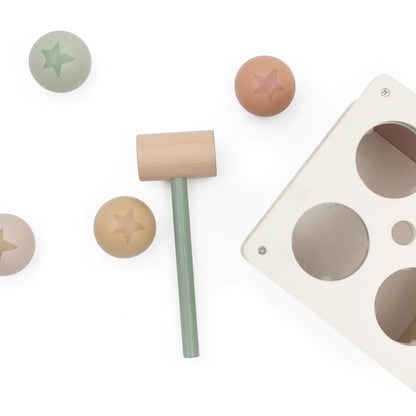 Jumini Wooden Pounding Box with Balls