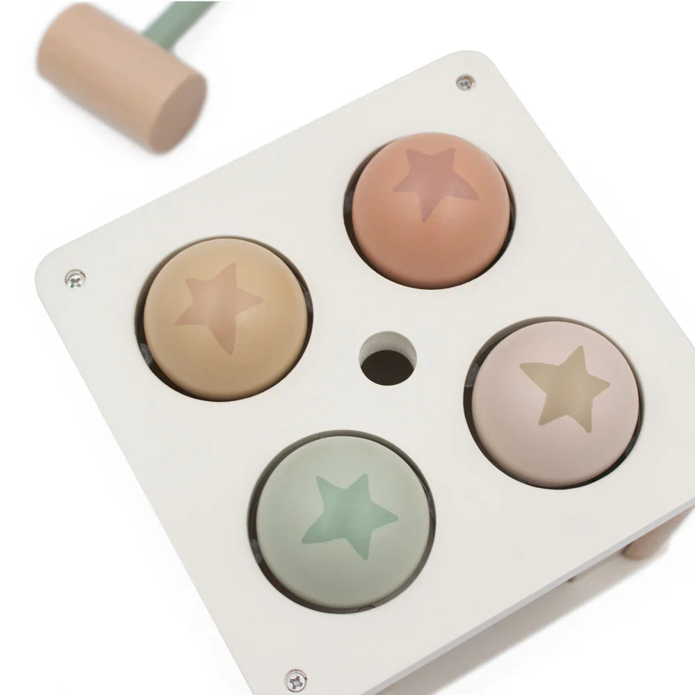 Jumini Wooden Pounding Box with Balls