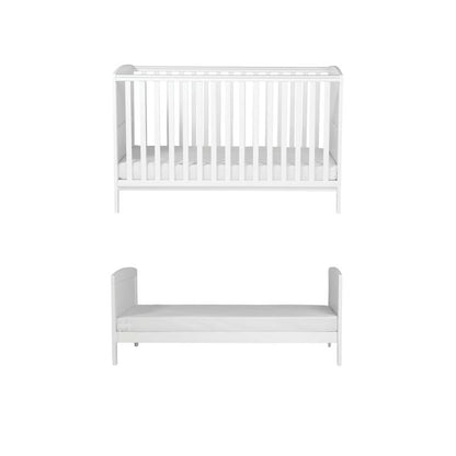 Bebe & Beyond Dreamer 3 Piece Nursery Furniture Set - White