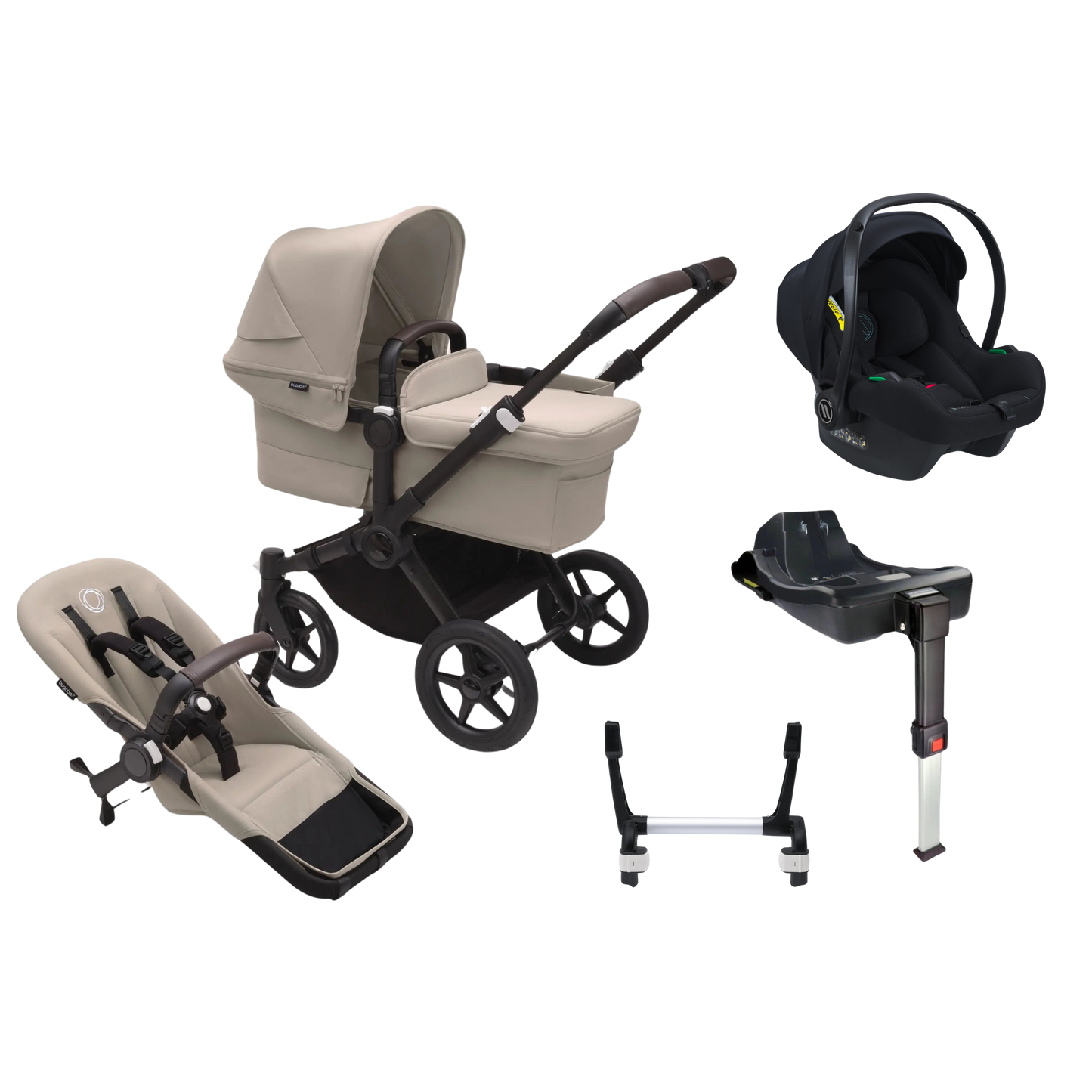 Bugaboo Donkey 5 Mono Bundle with Avionaut Cosmo Smart Travel System