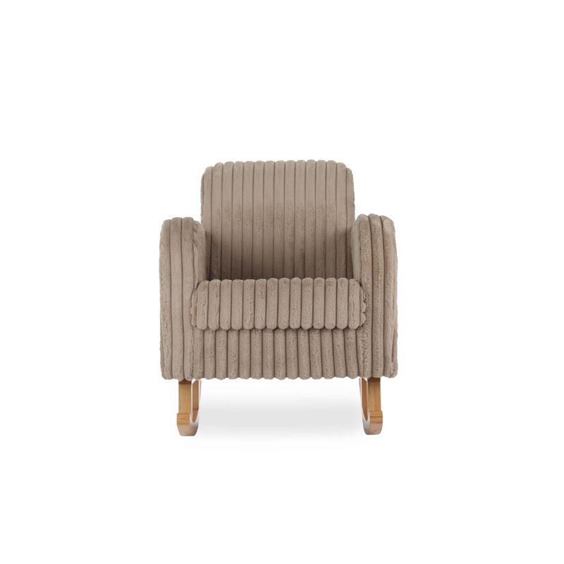 CuddleCo Etta Faux Fur Nursing Chair - Mink