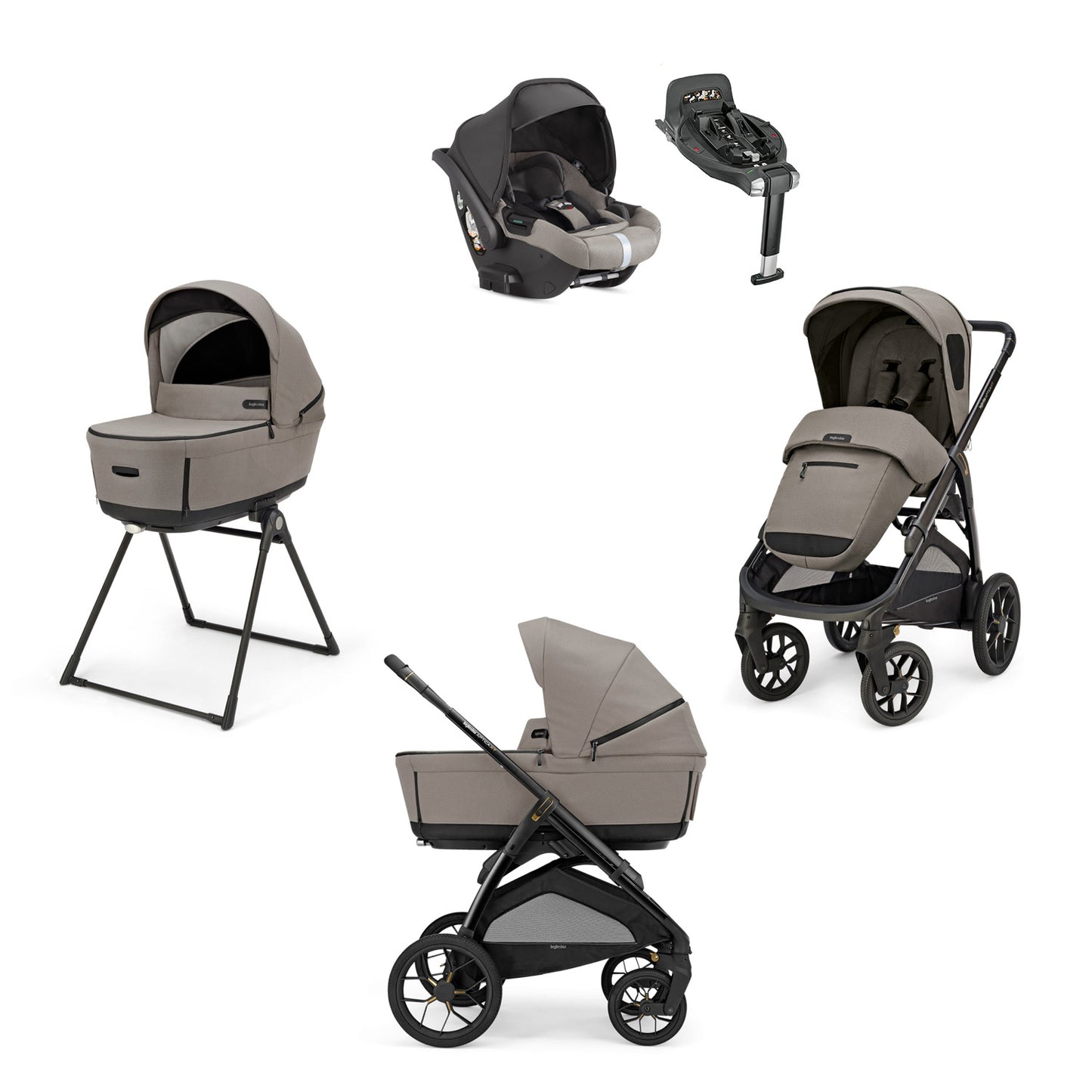 Inglesina Aptica XT Quattro Travel System - Tundra Beige