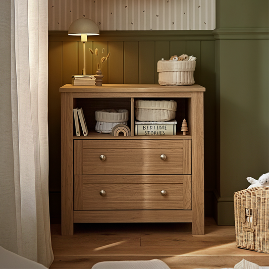CuddleCo Burford Dresser - Oak
