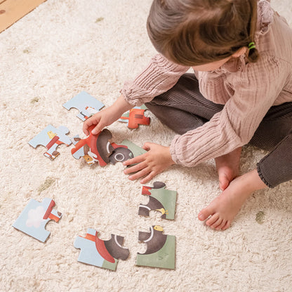 Little Dutch 4 in 1 Puzzles - Little Farm