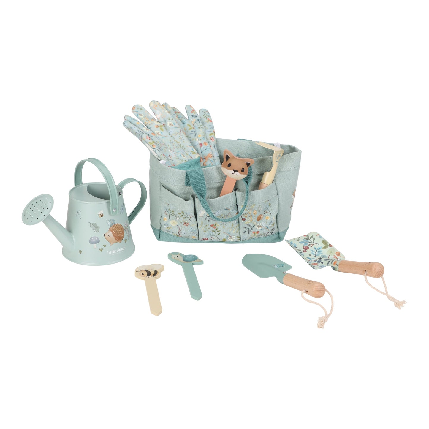 Little Dutch 10 Piece Gardening Set - Forest Friends