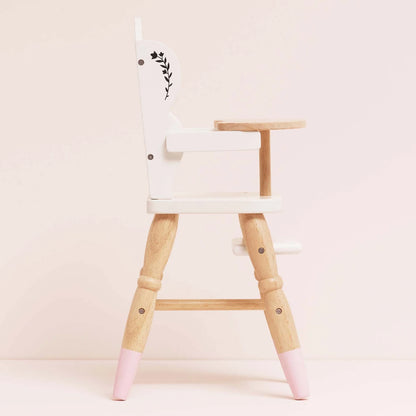 Le Toy Van Wooden Doll Highchair