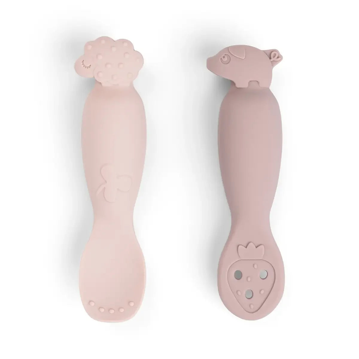 Done By Deer Learning Spoon Set - Tiny Farm - Powder