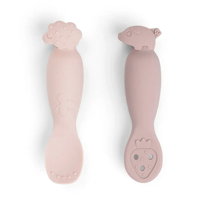 Done By Deer Learning Spoon Set - Tiny Farm - Powder