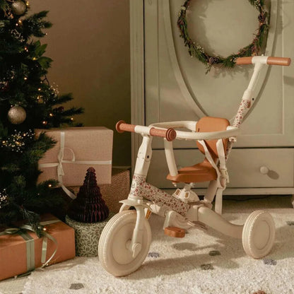 Little Dutch 4 in 1 Trike with Push Bar - Sunny Flower