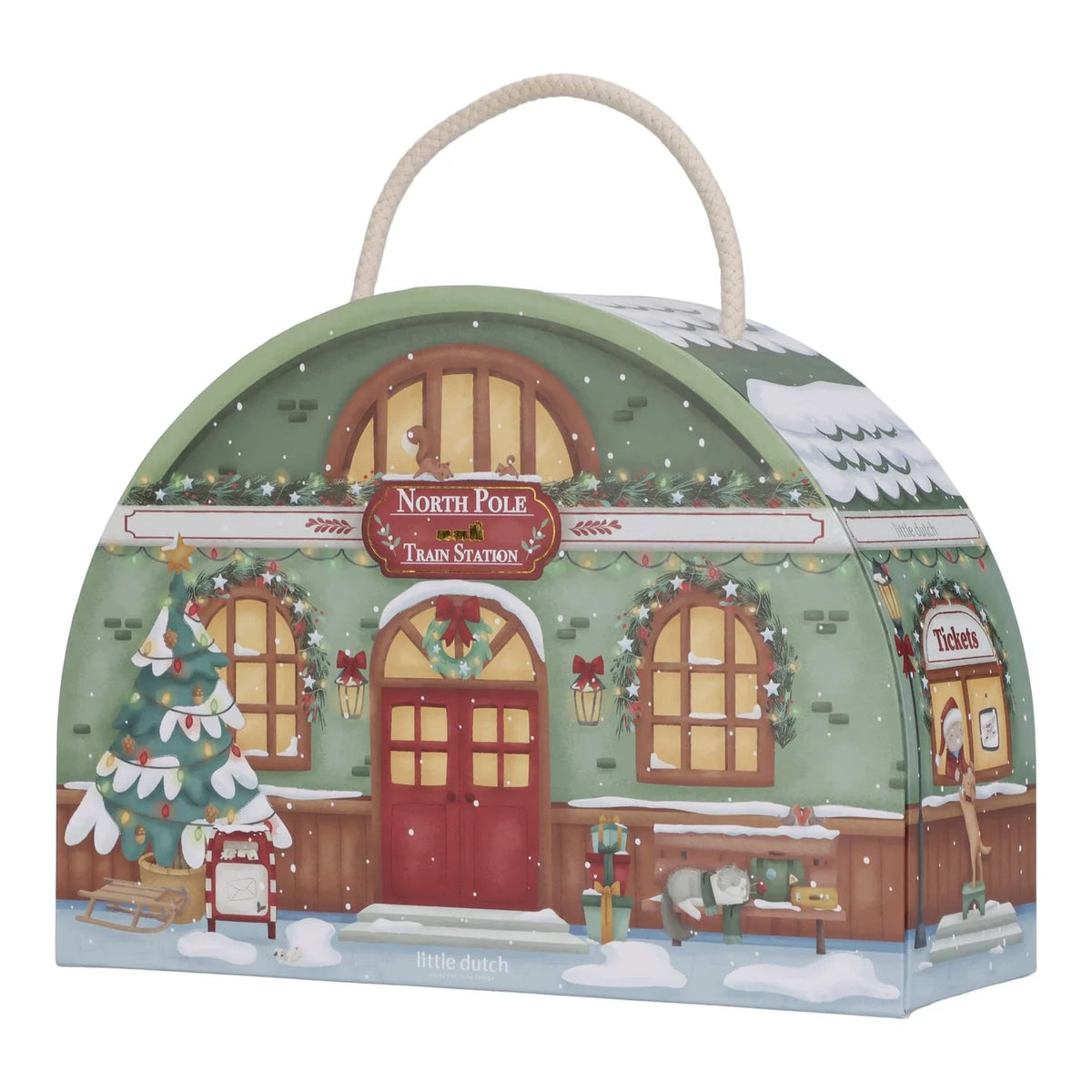 Little Dutch Advent Calendar Train Track