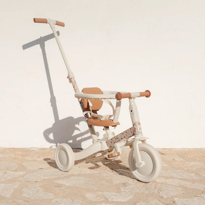 Little Dutch 4 in 1 Trike with Push Bar - Sunny Flower