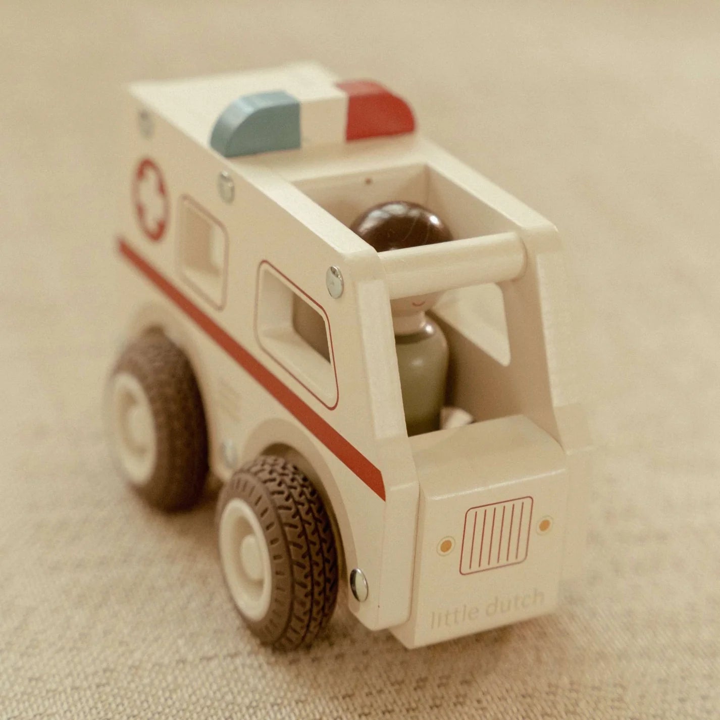 Little Dutch Wooden Ambulance