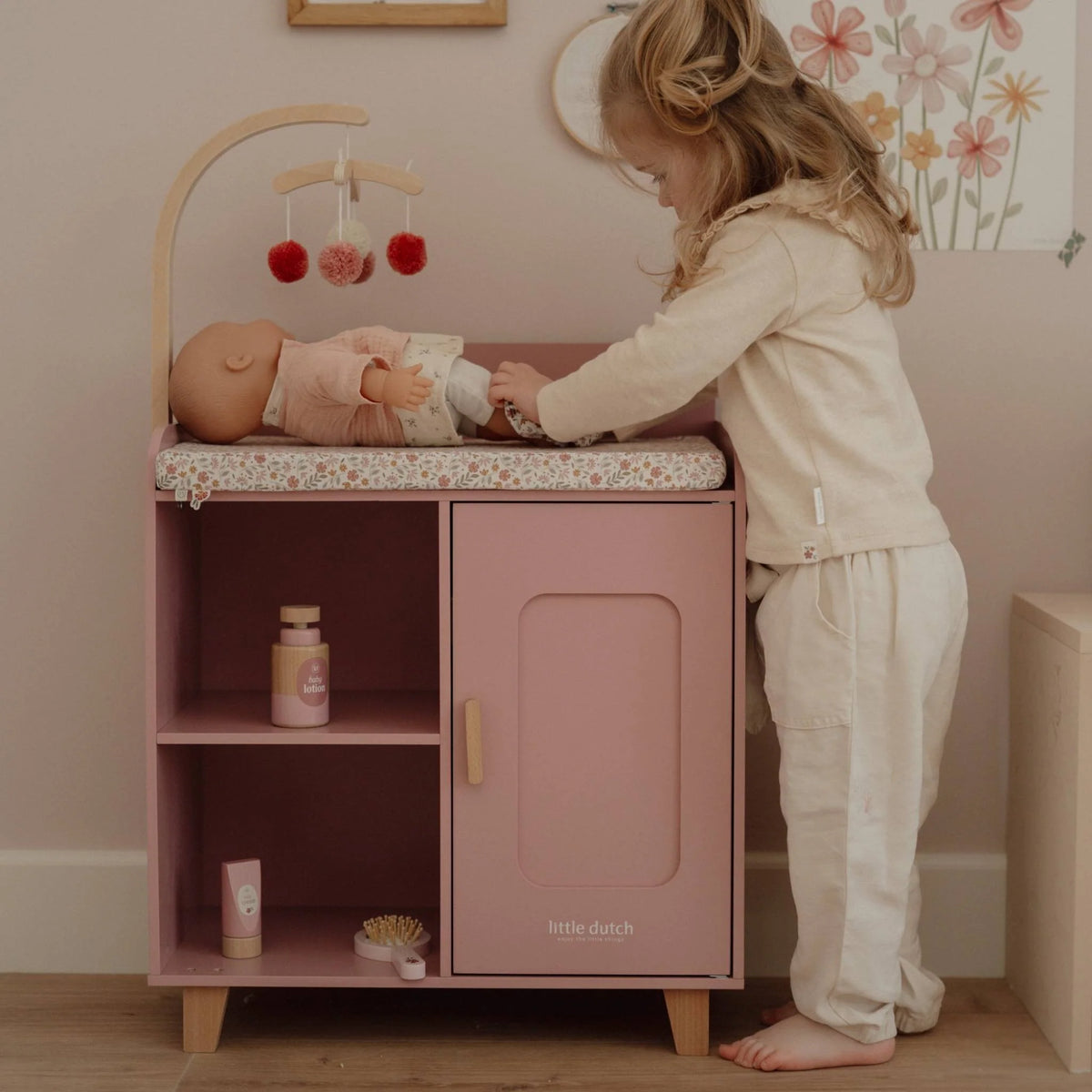 Little Dutch Wooden Doll Changing Table