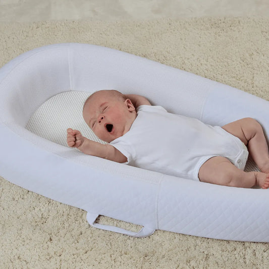 Purflo Sleep Tight Baby Bed - Luxe White