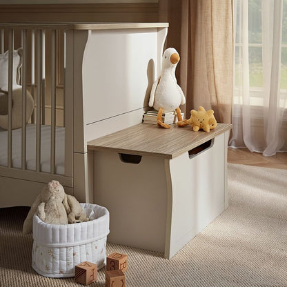 CuddleCo Clara Storage Box - Cashmere & Ash