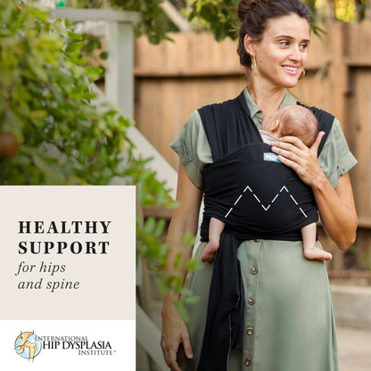 Moby Classic Wrap Baby Carrier - Black