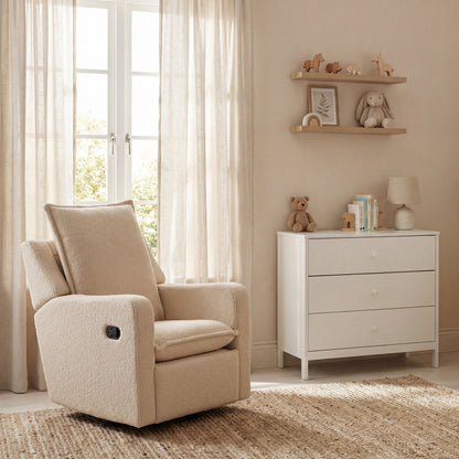 Bebe & Beyond Nestler Nursing Chair - Oat