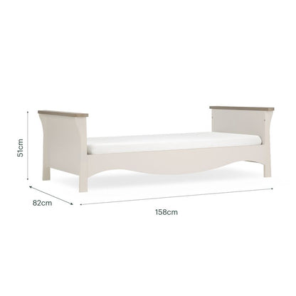 CuddleCo Clara Toddler Bed - Cashmere & Ash