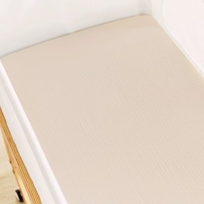 CuddleCo Universal Co-Sleeper Bedside Crib Sheets - Cashmere Waffle