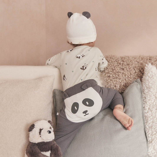 MORI Panda Ribbed Joggers