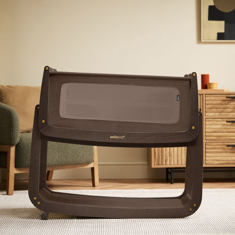 Snüz SnuzPod5 Bedside Crib - Chocolate