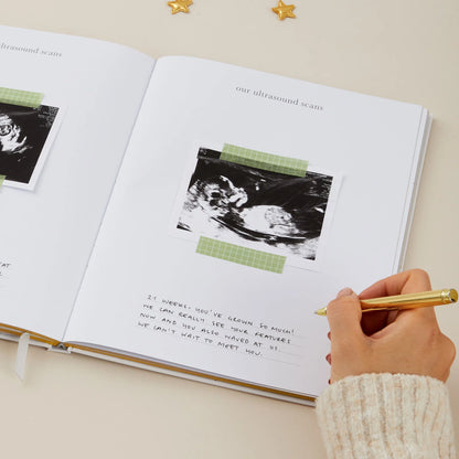 Blush and Gold Pregnancy Journal - Pearl