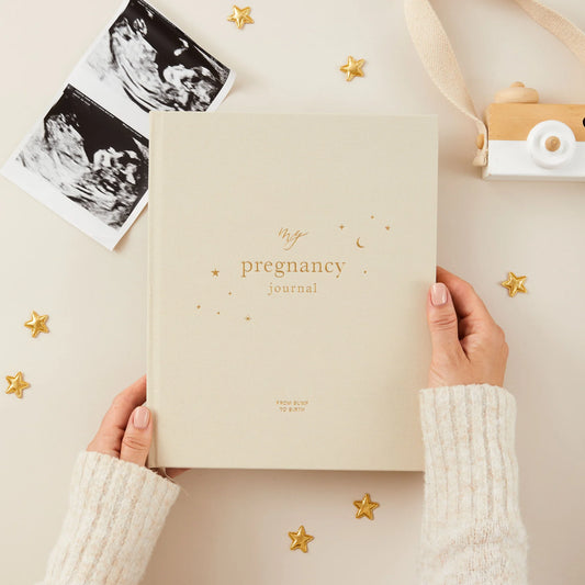 Blush and Gold Pregnancy Journal - Pearl
