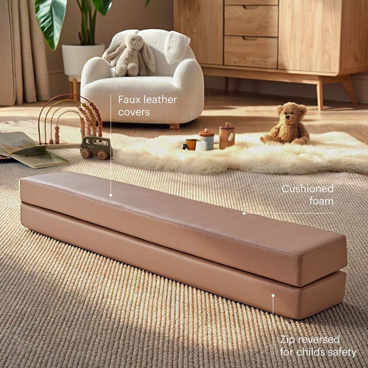 CuddleCo Soft Play Balance Beam - Tuscany